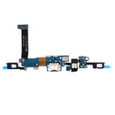 for Galaxy C7 Pro / C701F Charging Port + Home Button + Earphone Jack Flex Cable