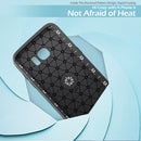 Shockproof TPU Case for Galaxy S7 Edge, with Holder (Blue)