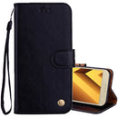 For Sumsung Galaxy A5 (2017) Business Style Oil Wax Texture Horizontal Flip Leather Case with Holder & Card Slots & Wallet(Black)