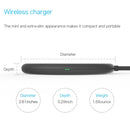 Vinsic 5V 1A Output Mini Extra-slim Qi Standard Wireless Charger Quick Charger