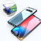 Ultra Slim Double Sides Magnetic Adsorption Angular Frame Tempered Glass Magnet Flip Case for Galaxy S10+, Screen Fingerprint Unlock Is Supported(Black)