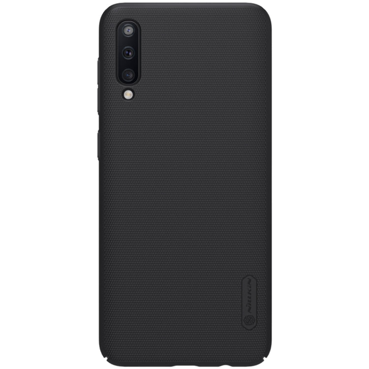 NILLKIN Frosted Concave-convex Texture PC Case for Galaxy A50 (Black)