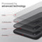 NILLKIN Frosted Concave-convex Texture PC Case for Galaxy A50 (Black)