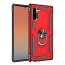 Armor Shockproof TPU + PC Protective Case for Galaxy Note10 / Note10 5G, with 360 Degree Rotation Holder(Red)