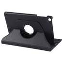 Litchi Texture Horizontal Flip 360 Degrees Rotation Leather Case for Galaxy Tab A 10.1 (2019) T510 / T515, with Holder (Black)