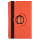 Litchi Texture Horizontal Flip 360 Degrees Rotation Leather Case for Galaxy Tab A 10.1 (2019) T510 / T515, with Holder (Orange)