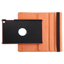 Litchi Texture Horizontal Flip 360 Degrees Rotation Leather Case for Galaxy Tab A 10.1 (2019) T510 / T515, with Holder (Orange)