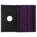 Litchi Texture Horizontal Flip 360 Degrees Rotation Leather Case for Galaxy Tab A 10.1 (2019) T510 / T515, with Holder (Purple)