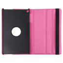 Litchi Texture Horizontal Flip 360 Degrees Rotation Leather Case for Galaxy Tab A 10.1 (2019) T510 / T515, with Holder (Rose Red)