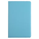 Litchi Texture Horizontal Flip 360 Degrees Rotation Leather Case for Galaxy Tab A 10.1 (2019) T510 / T515, with Holder (Baby Blue)