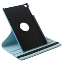Litchi Texture Horizontal Flip 360 Degrees Rotation Leather Case for Galaxy Tab A 10.1 (2019) T510 / T515, with Holder (Baby Blue)