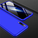 GKK Three Stage Splicing Full Coverage PC Case for Galaxy A50 (Blue)