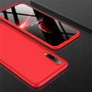 GKK Three Stage Splicing Full Coverage PC Case for Galaxy A50 (Red)