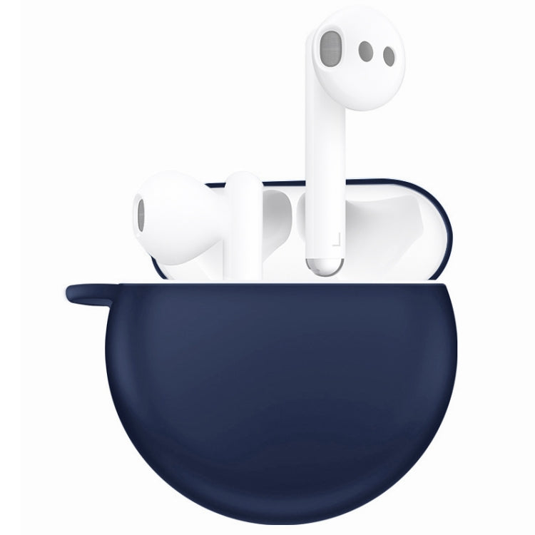 For Huawei FreeBuds 3 Silicone Wireless Bluetooth Earphone Protective Case Storage Box(Blue)