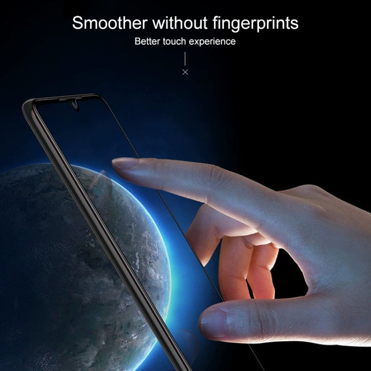 For Galaxy A20s 9D Full Glue Full Screen Tempered Glass Film
