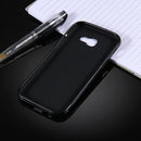 For Galaxy A7 (2017) / A720 Frosted Soft TPU Protective Case(Black)