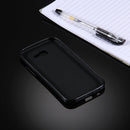 For Galaxy A7 (2017) / A720 Frosted Soft TPU Protective Case(Black)