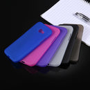 For Galaxy A7 (2017) / A720 Frosted Soft TPU Protective Case(Black)