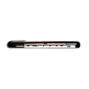 A860 For Samsung Galaxy Tab S6 10.5 inch T860 / T865 Detachable Bluetooth Keyboard Tablet Case with Pen Holder Elastic Strap (Rose Gold)