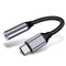 KUULAA KL-O09-1 USB-C / Type-C Male to 3.5mm Female Aux Audio Adapter for Huawei Mate 20 / P30 Pro / Xiaomi Mi6 / 8 / 9SE, Length: about 10cm