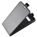 Business Style Vertical Flip TPU Leather Case for Galaxy S10, with Card Slot (Black)