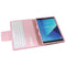 SA860 For Galaxy Tab S6 10.5 inch T860 / T865 Litchi Texture Detachable Bluetooth Keyboard Leather Tablet Case with Stand Function (Pink)