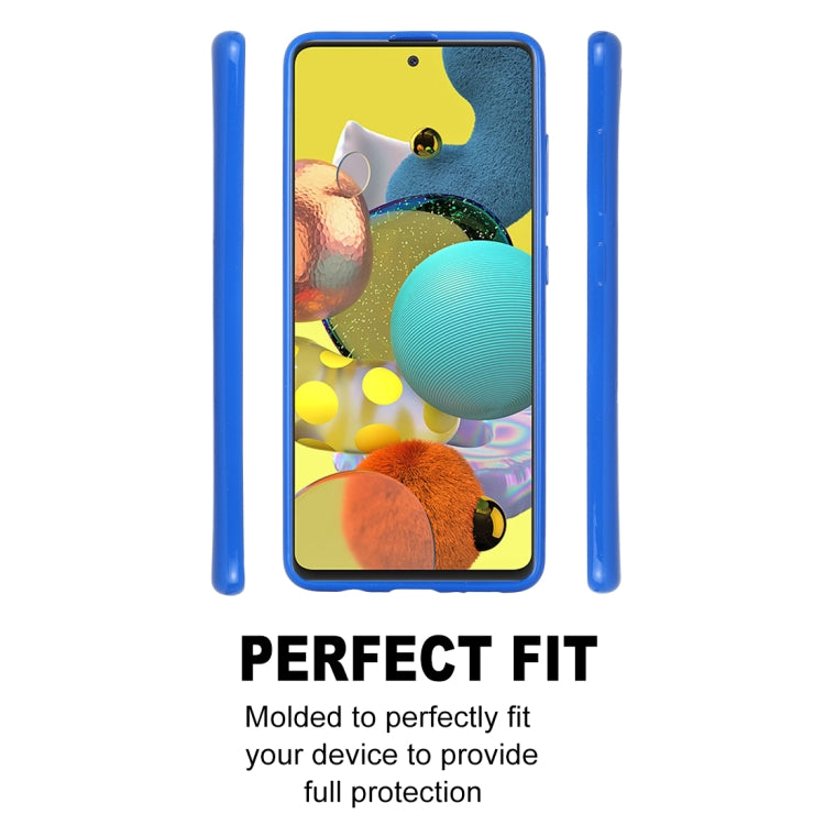 GOOSPERY JELLY Full Coverage Soft Case For Galaxy A51(Mint Green)