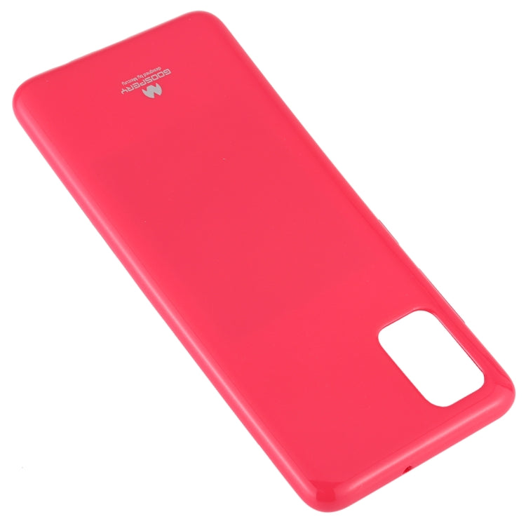 GOOSPERY JELLY Full Coverage Soft Case For Galaxy A51(Rose Red)