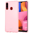 GOOSPERY JELLY Full Coverage Soft Case For Galaxy A20s (Pink)