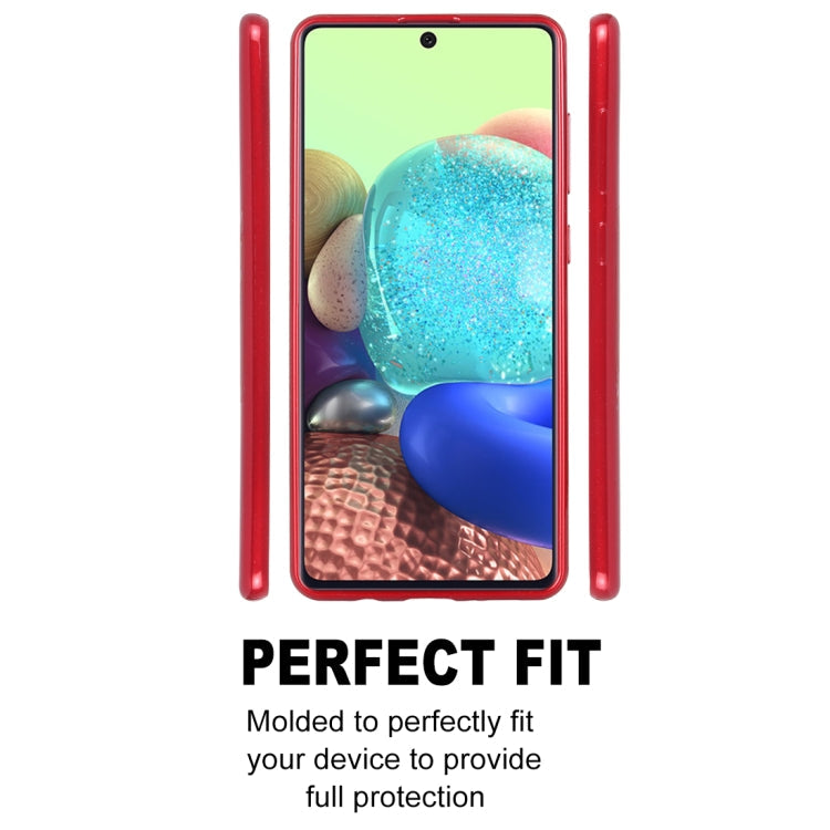 GOOSPERY JELLY Full Coverage Soft Case For Galaxy A71 (Pink)