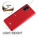 GOOSPERY JELLY Full Coverage Soft Case For Galaxy A71 (Pink)