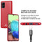 GOOSPERY JELLY Full Coverage Soft Case For Galaxy A71 (Pink)