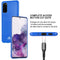 GOOSPERY JELLY Full Coverage Soft Case For Galaxy S20(Blue)
