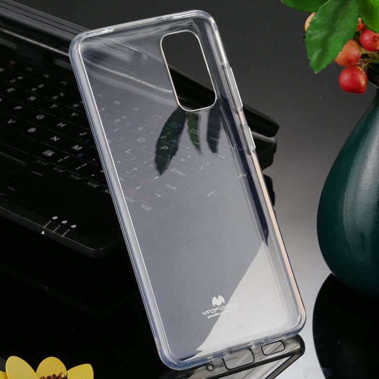 GOOSPERY JELLY Full Coverage Soft Case For Galaxy S20(Transparent)
