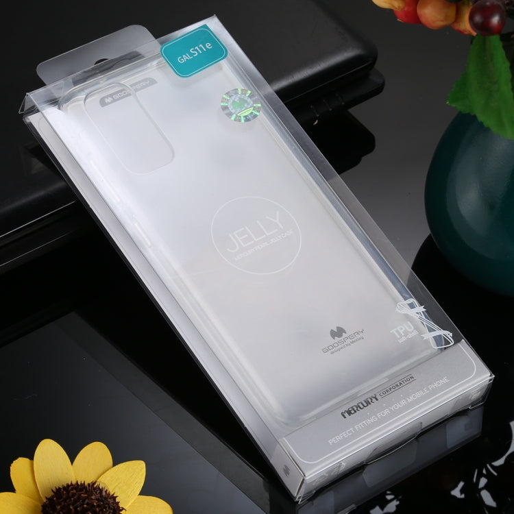 GOOSPERY JELLY Full Coverage Soft Case For Galaxy S20(Transparent)