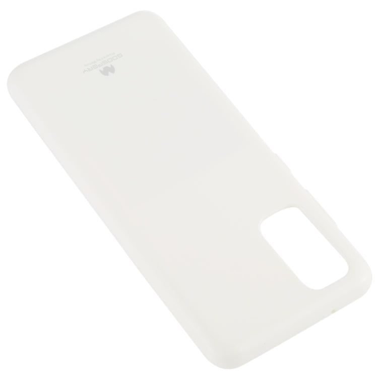 GOOSPERY JELLY Full Coverage Soft Case For Galaxy S20(White)