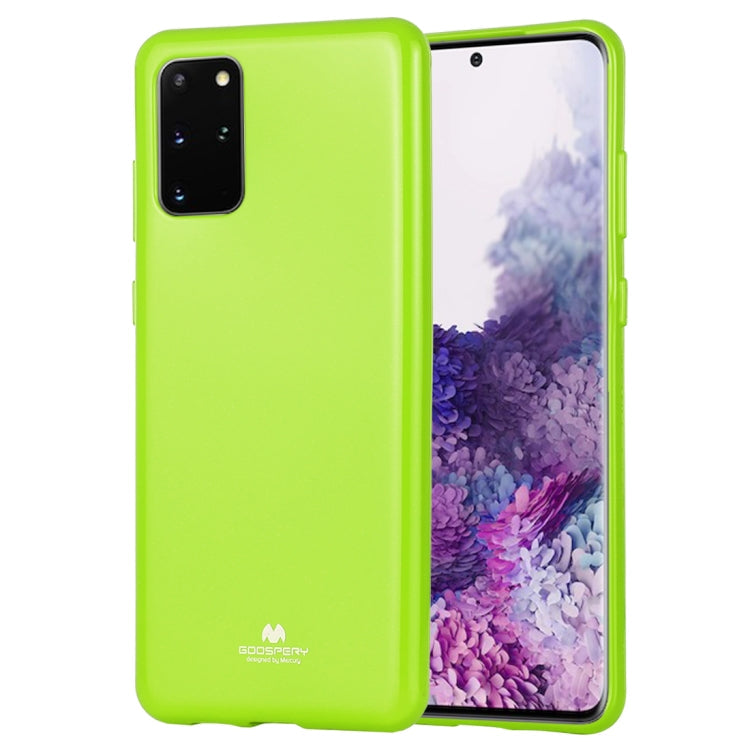GOOSPERY JELLY Full Coverage Soft Case For Galaxy S20+(Green)