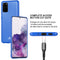 GOOSPERY JELLY Full Coverage Soft Case For Galaxy S20+(Blue)