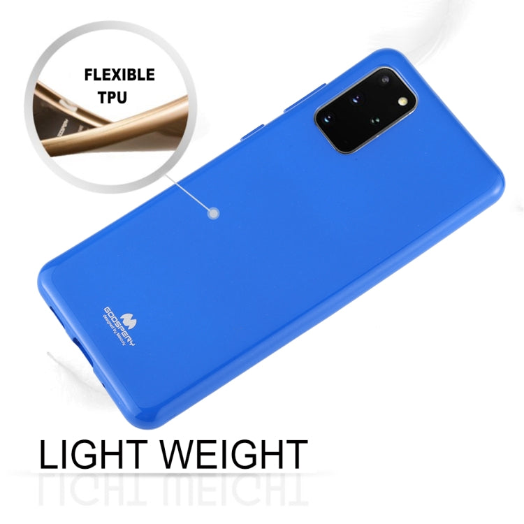 GOOSPERY JELLY Full Coverage Soft Case For Galaxy S20+(Rose Red)