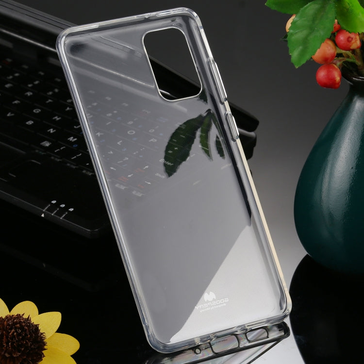GOOSPERY JELLY Full Coverage Soft Case For Galaxy S20+(Transparent)