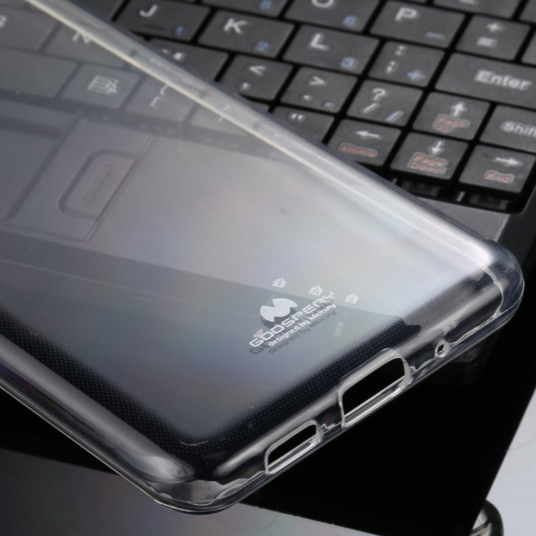 GOOSPERY JELLY Full Coverage Soft Case For Galaxy S20+(Transparent)
