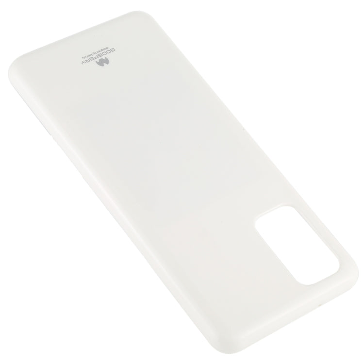 GOOSPERY JELLY Full Coverage Soft Case For Galaxy S20+(White)