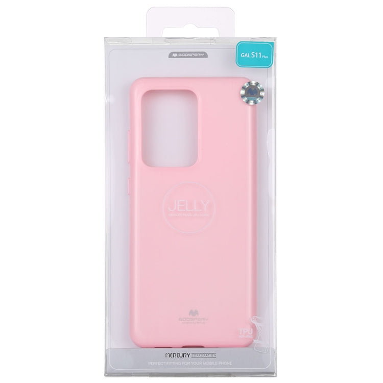 GOOSPERY JELLY Full Coverage Soft Case For Galaxy S20 Ultra(Pink)