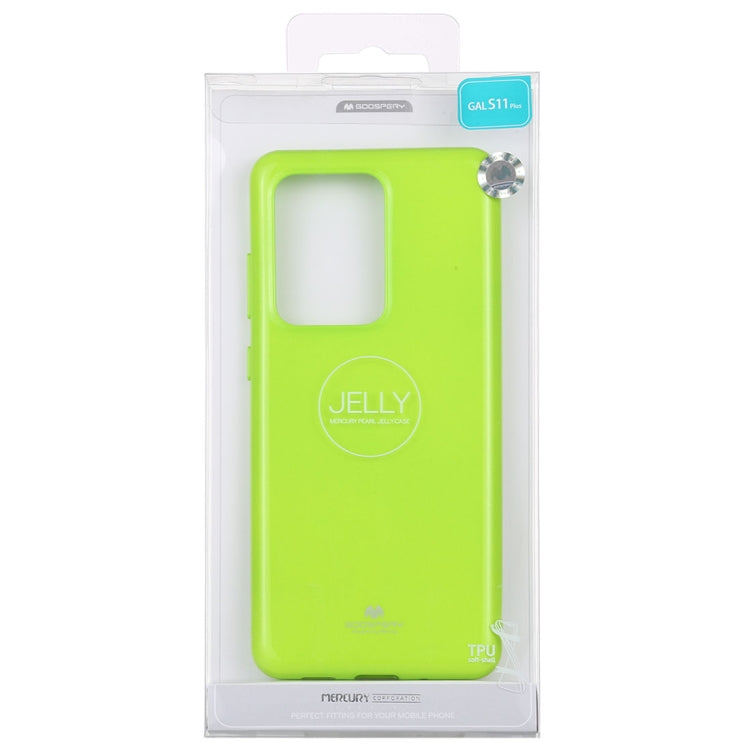 GOOSPERY JELLY Full Coverage Soft Case For Galaxy S20 Ultra(Green)