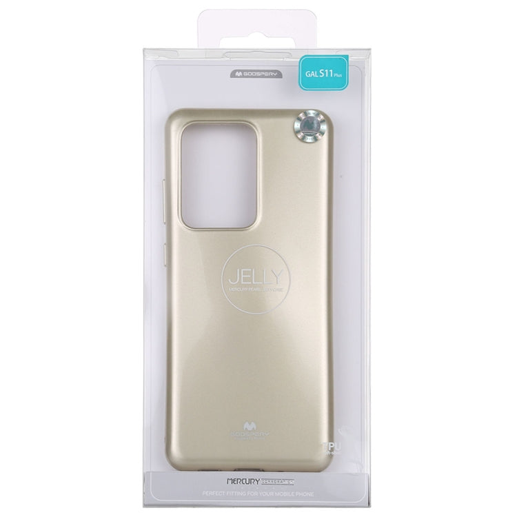 GOOSPERY JELLY Full Coverage Soft Case For Galaxy S20 Ultra(Gold)