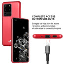 GOOSPERY JELLY Full Coverage Soft Case For Galaxy S20 Ultra(Red)