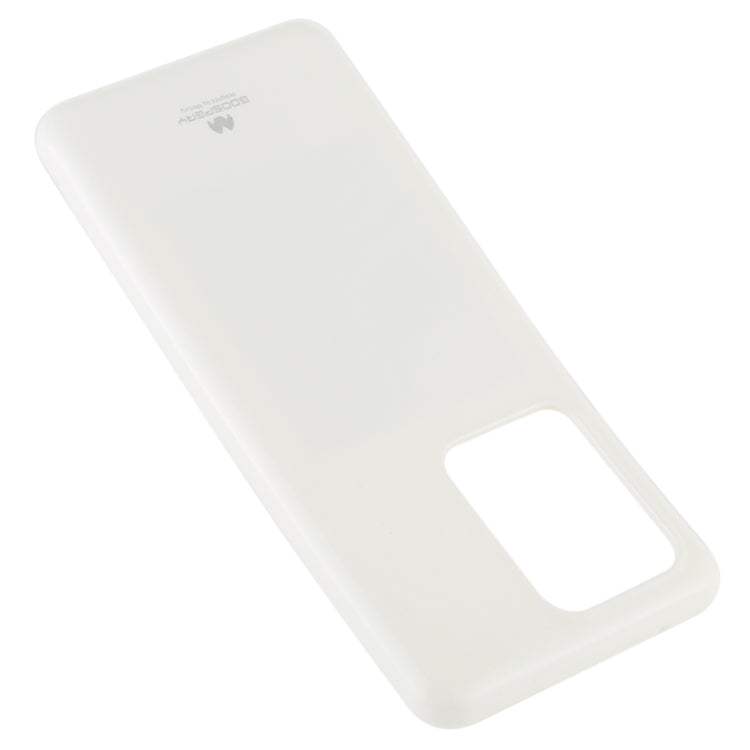 GOOSPERY JELLY Full Coverage Soft Case For Galaxy S20 Ultra(White)