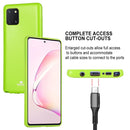 GOOSPERY JELLY Full Coverage Soft Case For Galaxy Note 10 Lite (Rose Red)
