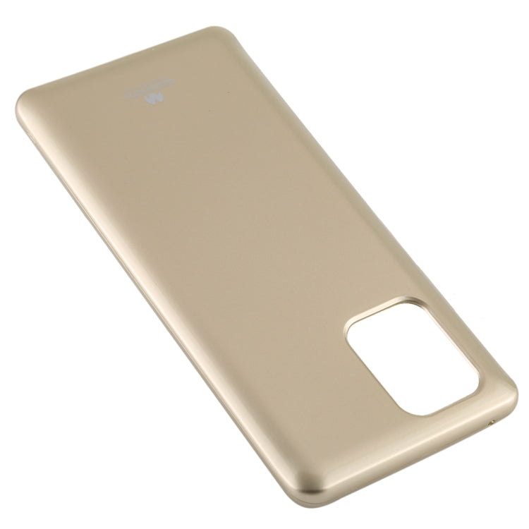 GOOSPERY JELLY Full Coverage Soft Case For Galaxy S10 Lite (Gold)