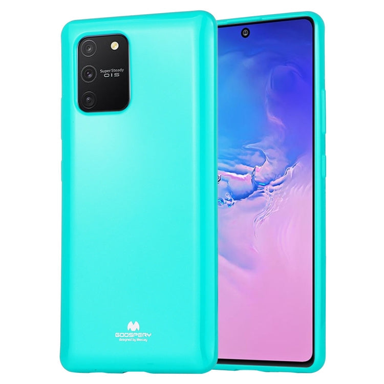 GOOSPERY JELLY Full Coverage Soft Case For Galaxy S10 Lite (Mint Green)